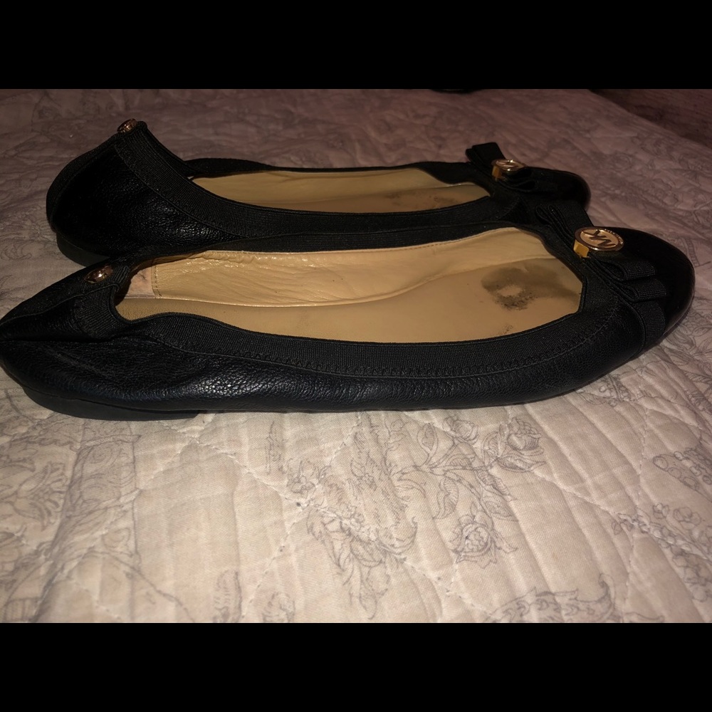 Black Michael Kors Flats